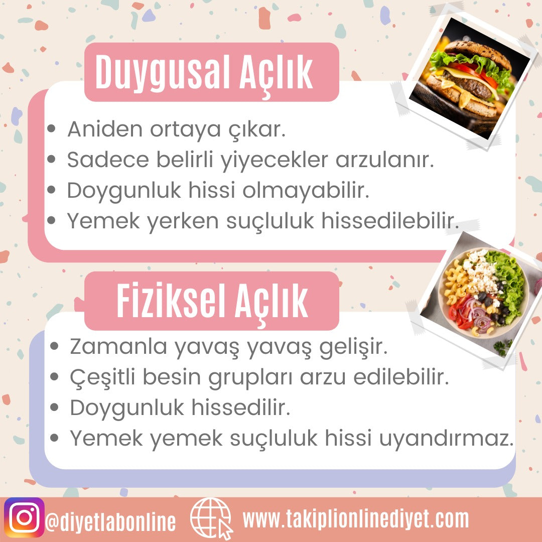 DUYGUSAL YEME / SEZGİSEL BESLENME NEDİR?